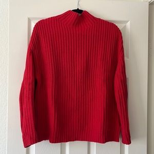 Red Chunky Sweater